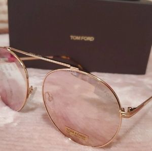 Tom Ford Sunglasses Pink Gold